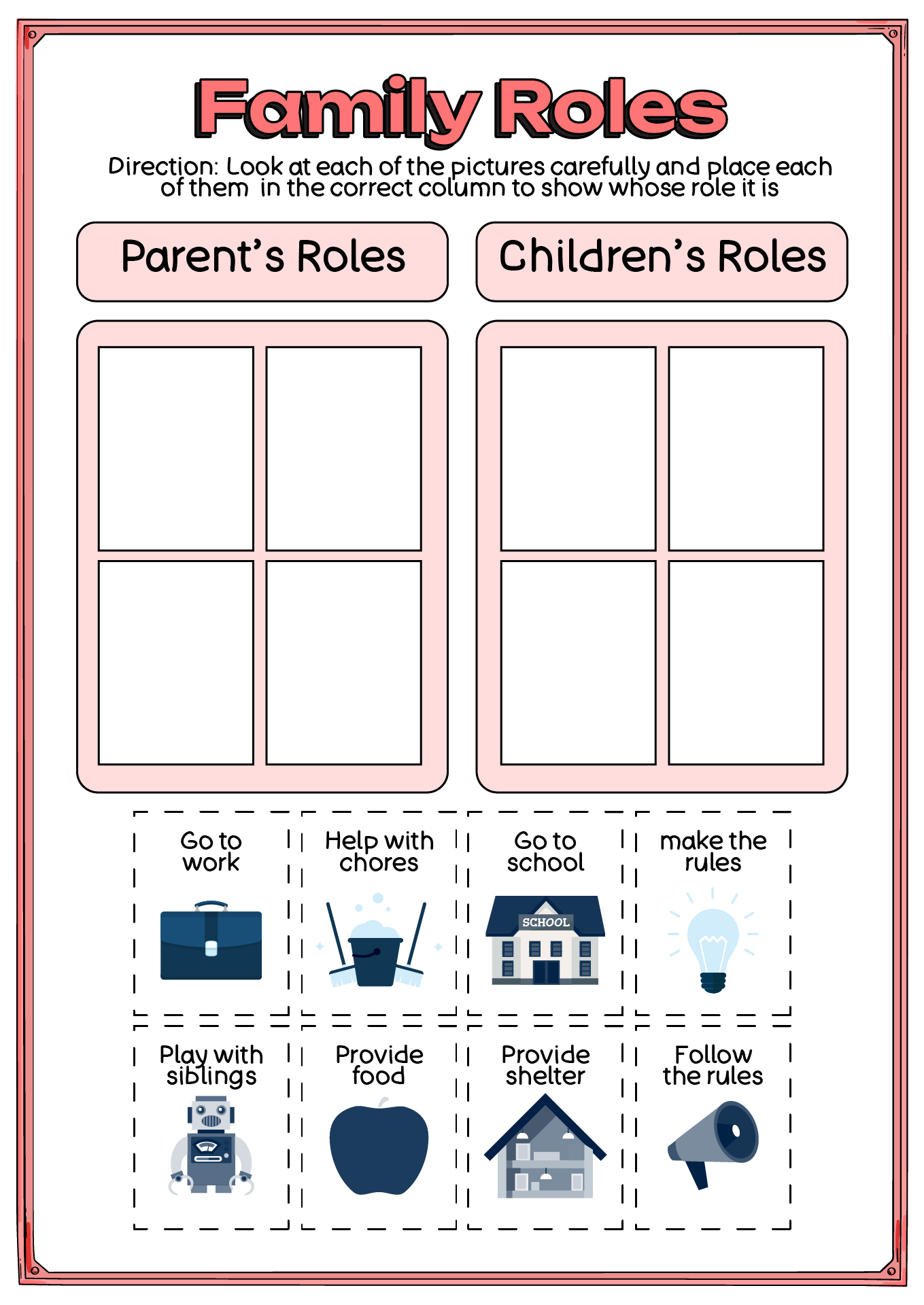 12 Dysfunctional Family Roles Worksheet Free PDF At Worksheeto