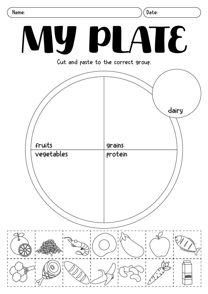 Nutrition Worksheets Free Printable Ideas And Templates