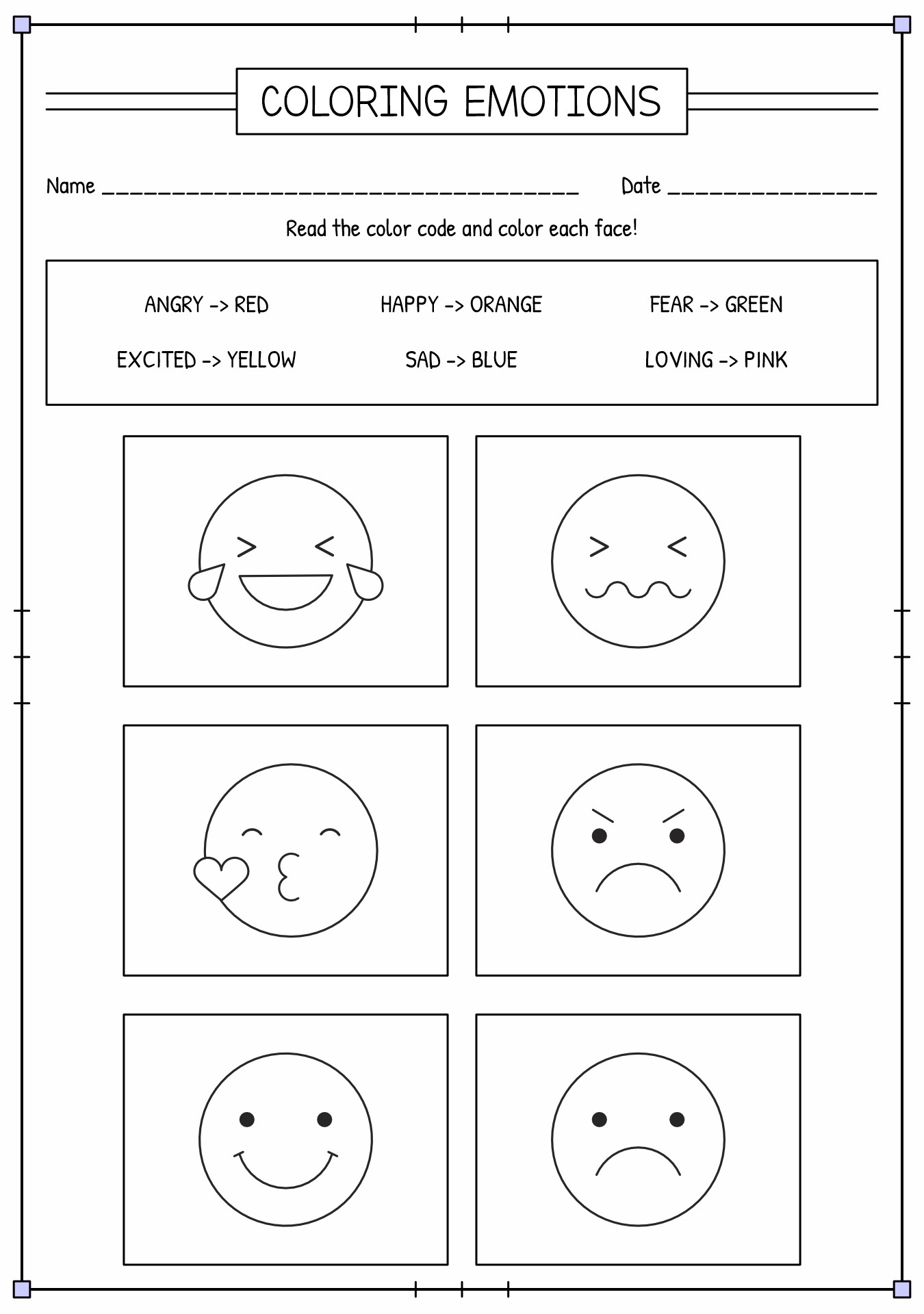 15 Free Printable Feeling Faces Worksheet Free PDF At Worksheeto 15 Free Printable Feeling Faces Worksheet Free PDF At Worksheeto