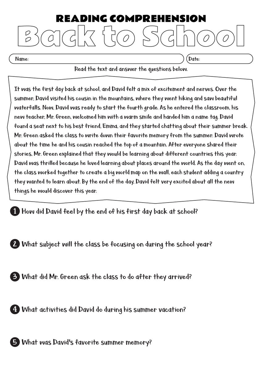 15 Printable 9th Grade Reading Comprehension Worksheets Free PDF At Worksheeto 15 Printable 9th Grade Reading Comprehension Worksheets Free PDF At Worksheeto