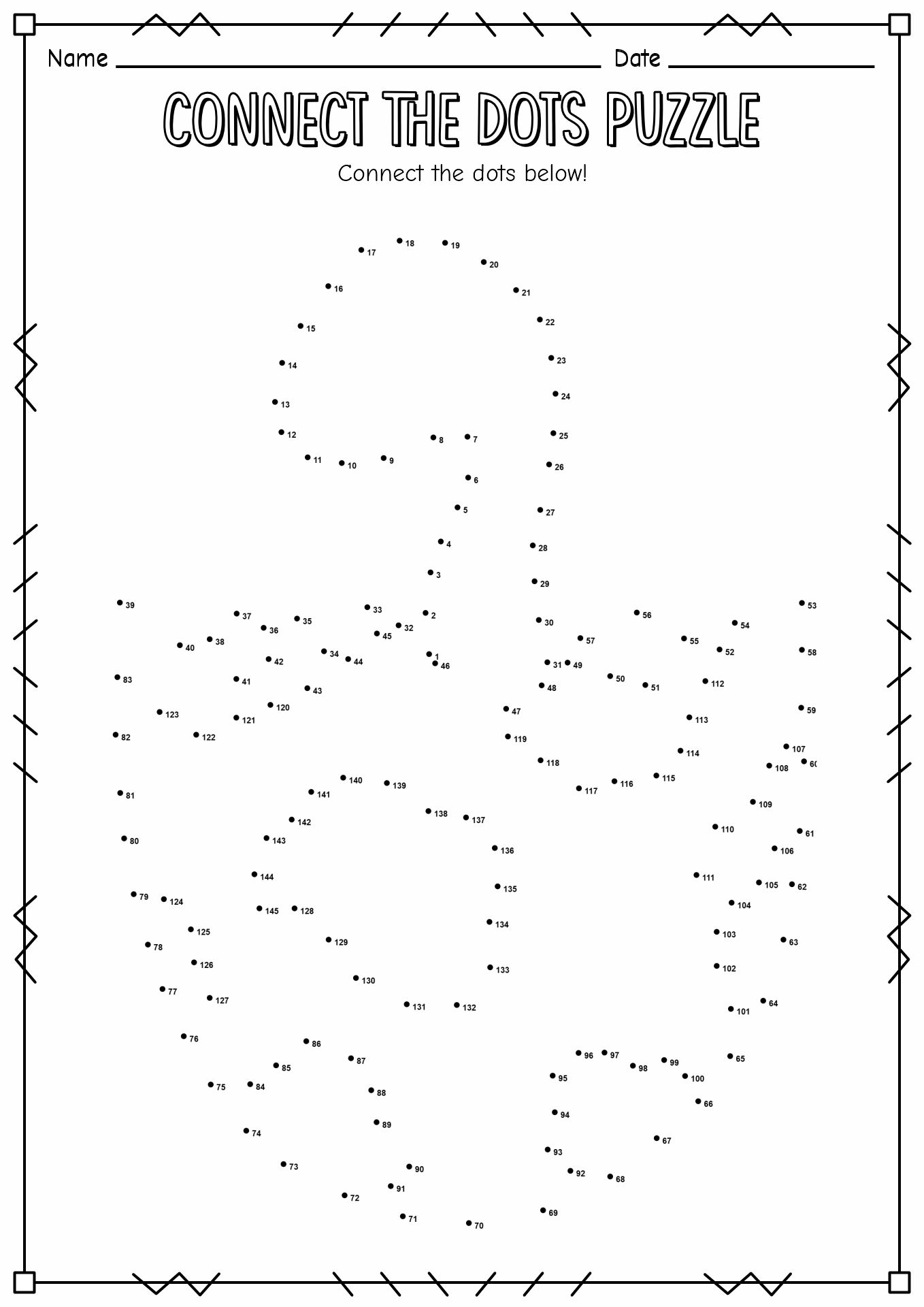 16 Hard Dot To Dot Worksheets Free PDF At Worksheeto 16 Hard Dot To Dot Worksheets Free PDF At Worksheeto