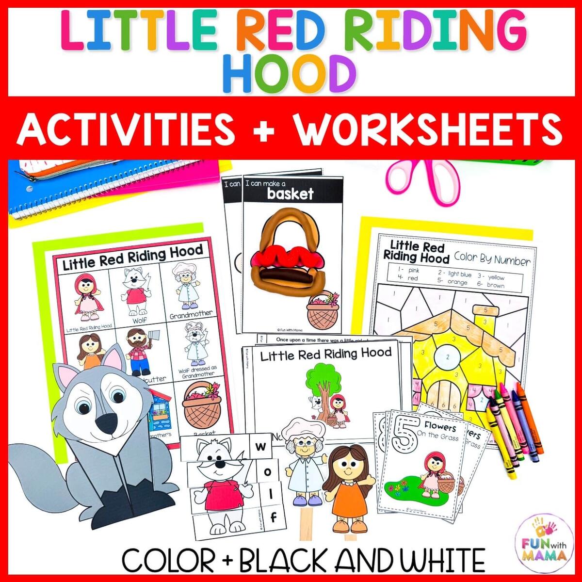 25 Little Red Riding Hood Activities For Kids Fun With Mama 25 Little Red Riding Hood Activities For Kids Fun With Mama