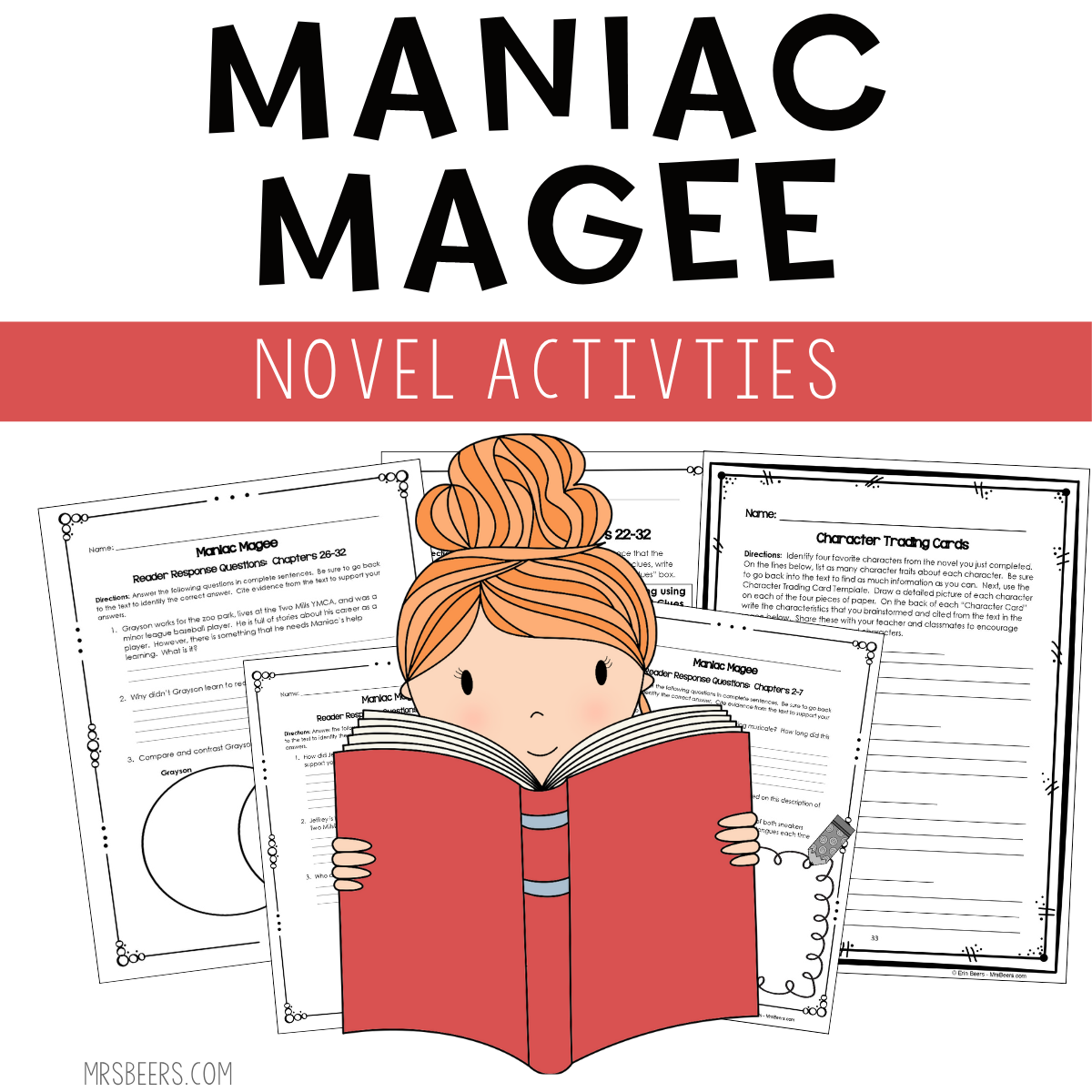 3 Maniac Magee Novel Study Activities I Use With My Students