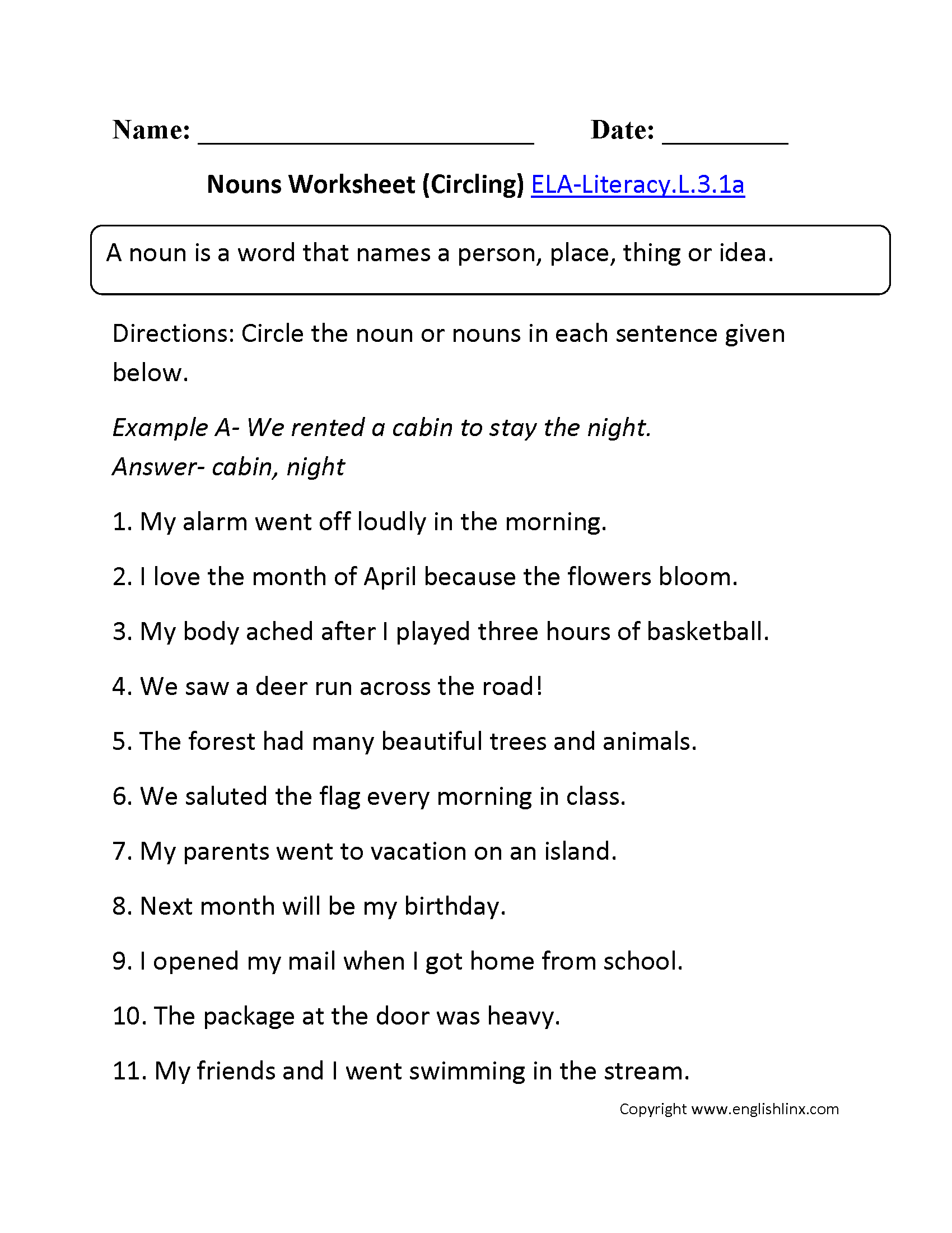 Third Grade Spelling Worksheets Printable Word Lists Practice Activities