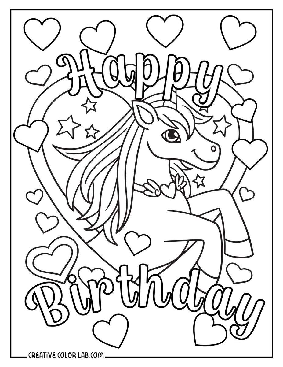 46 Happy Birthday Coloring Pages Free PDF Printables 46 Happy Birthday Coloring Pages Free PDF Printables