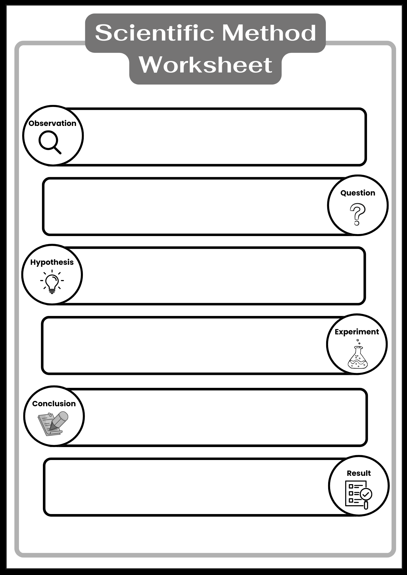 50 Free Printable Scientific Method Worksheet To Download In PDF Title Page Sep Sitename 50 Free Printable Scientific Method Worksheet To Download In PDF Title Page Sep Sitename