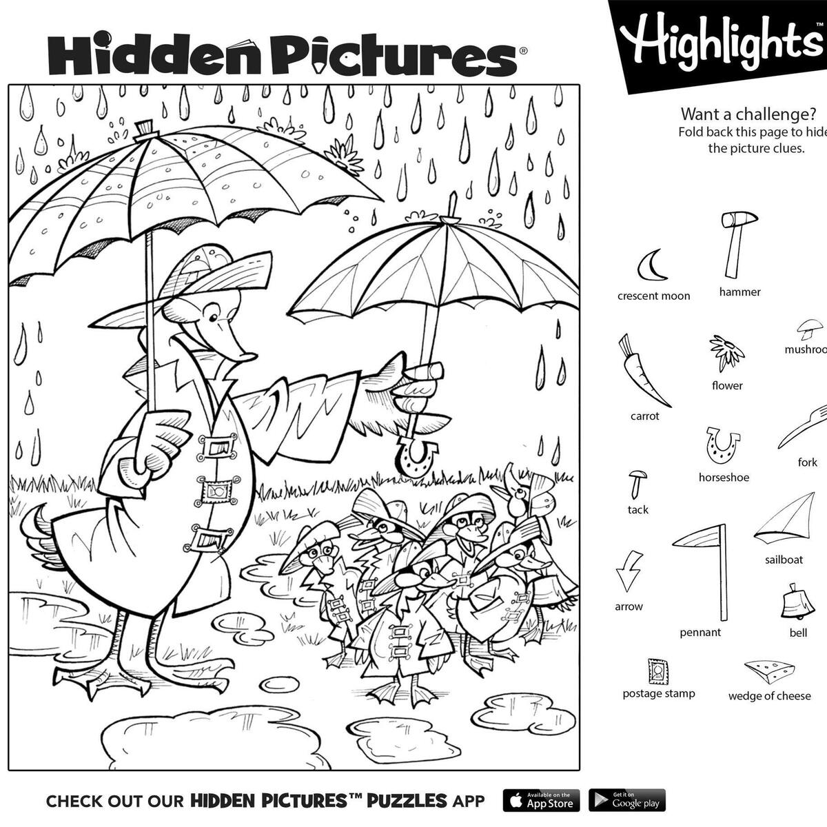 Free Hidden Pictures Printables For Kids The Activity Mom Worksheets Library