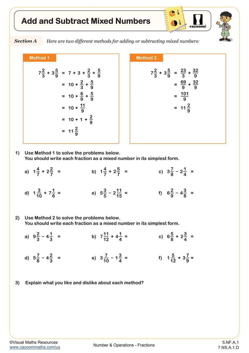 5th Grade Fractions Worksheets PDF Printable Worksheets Cazoom Math Page 20 Free Printable Customizable English Worksheet Templates Canva