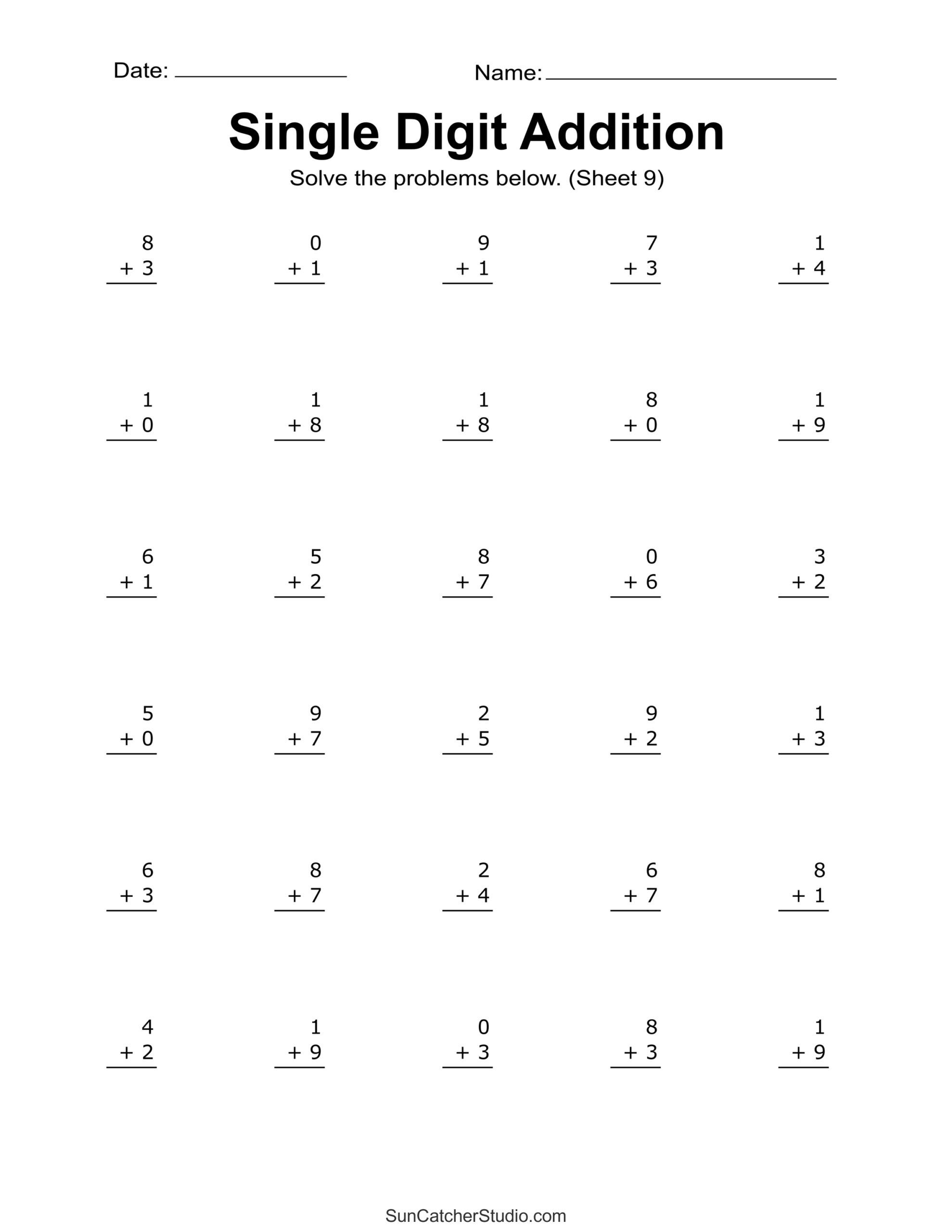 Addition Worksheets Free Printable Easy Math Problems Free Printables Lettering SVG Files Tools Apps Two Digit Addition Worksheets Printable 2 Digit Problems Free Printables Lettering SVG Files Tools Apps