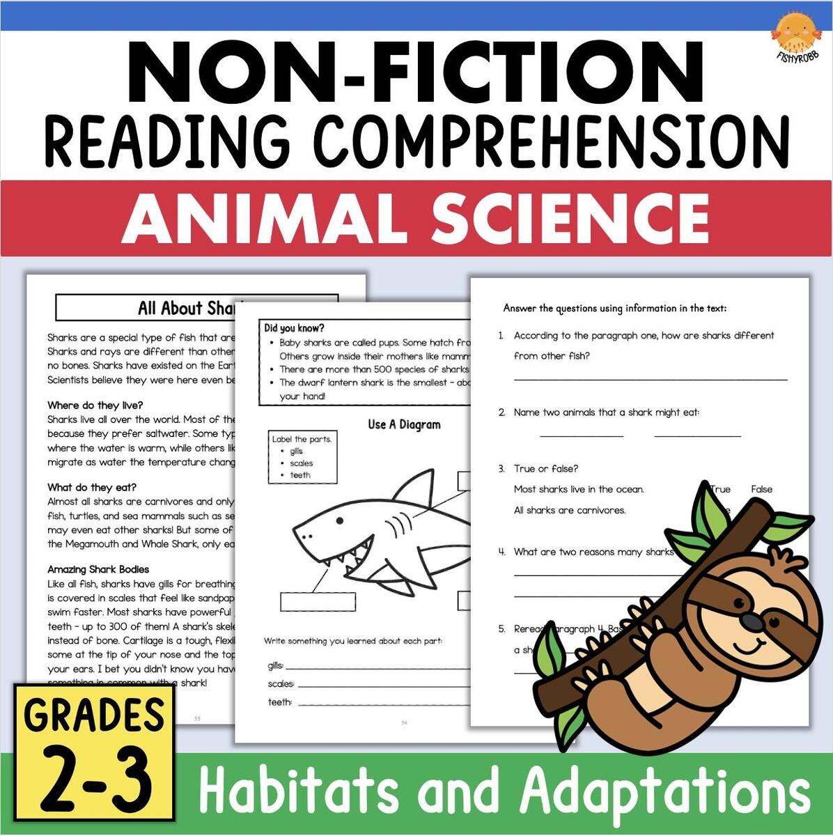 Third Grade Reading Comprehension Superstar Worksheets