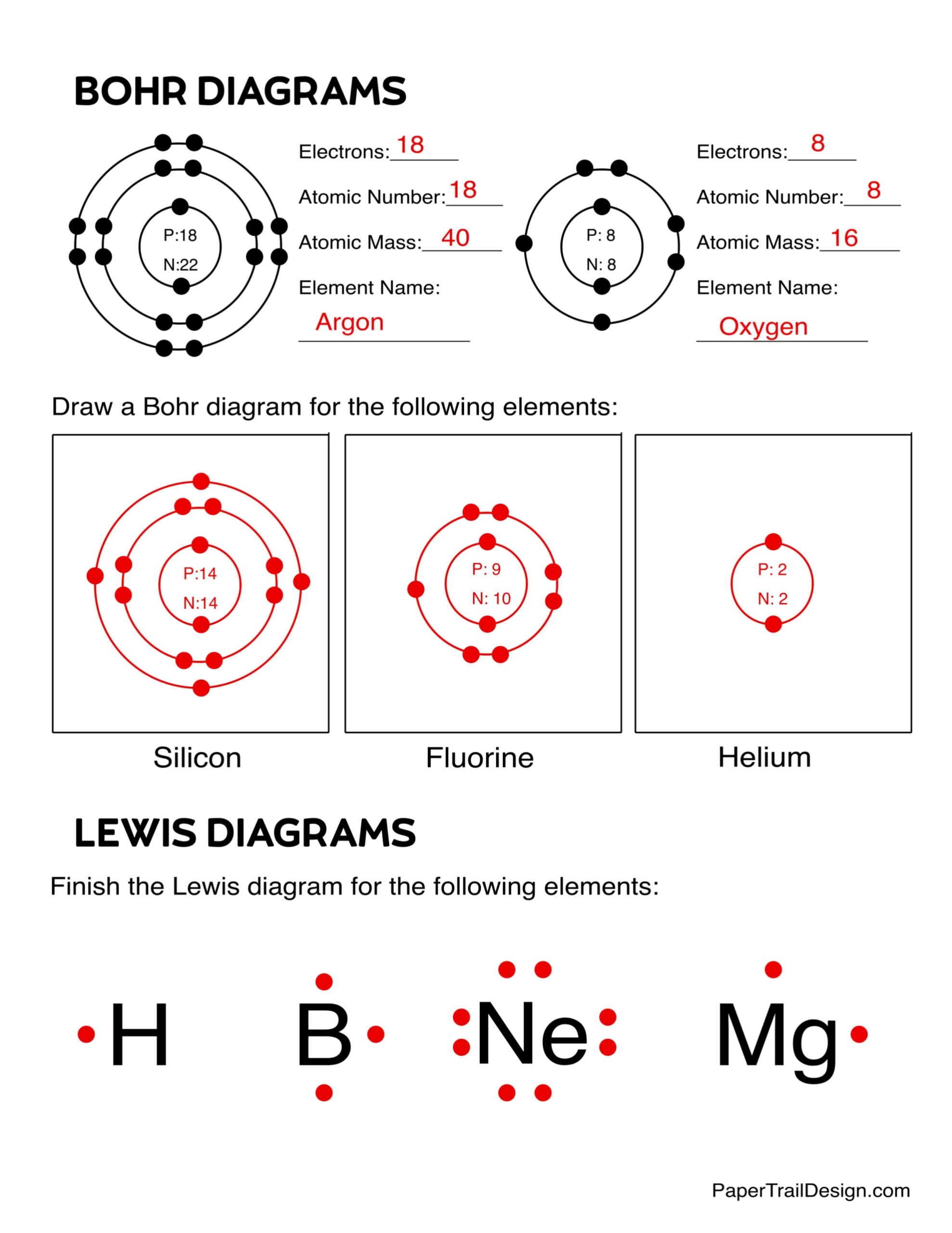 Atomic Structure Worksheet Paper Trail Design Atomic Structure Worksheet Paper Trail Design