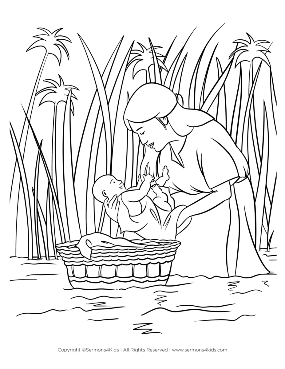 Baby Moses Children S Sermons From Sermons4Kids Sermons4Kids