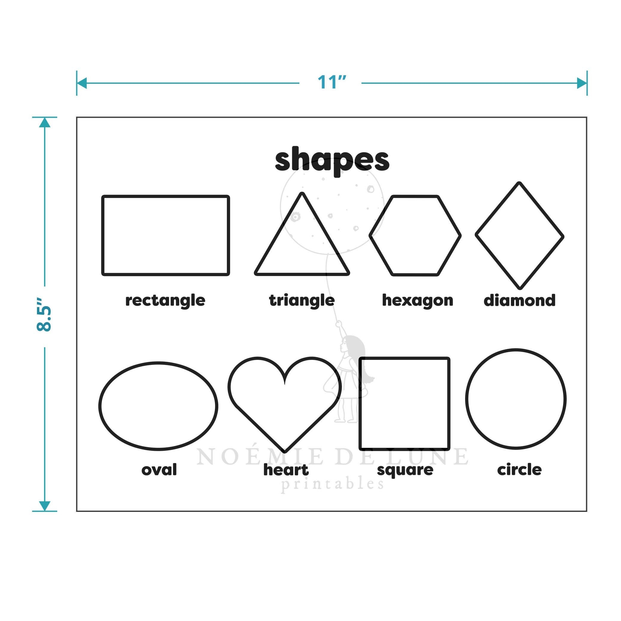 Coloring Shapes Chart Printable 8 5x11 Horizontal Learning Sheet Simple Minimal Instant Download Etsy Coloring Shapes Chart Printable 8 5x11 Horizontal Learning Sheet Simple Minimal Instant Download Etsy