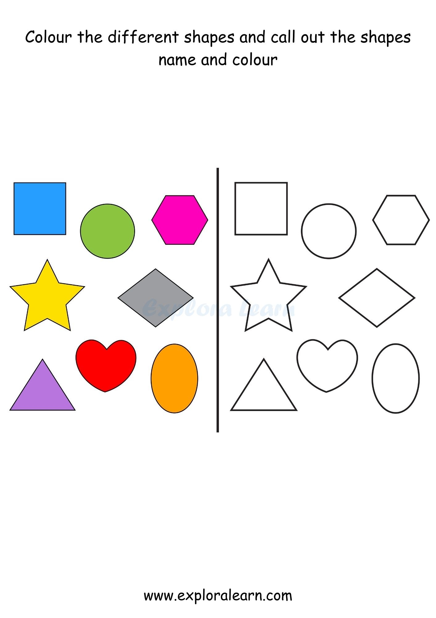 Colour Identification Worksheets For Preschool And Kindergarten 2 To 6 Years Kids Colour Identification Worksheets For Preschool And Kindergarten 2 To 6 Years Kids