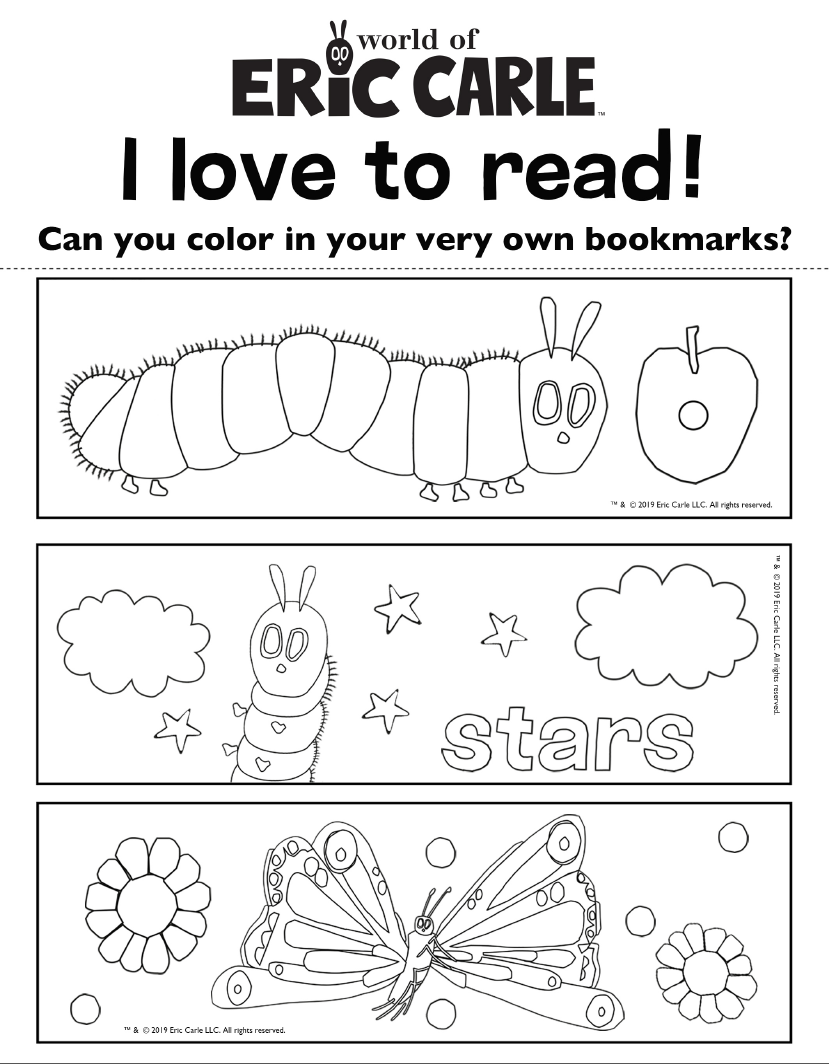 Colour In With The Very Hungry Caterpillar Rainbow Designs The Home Of Classic Characters
