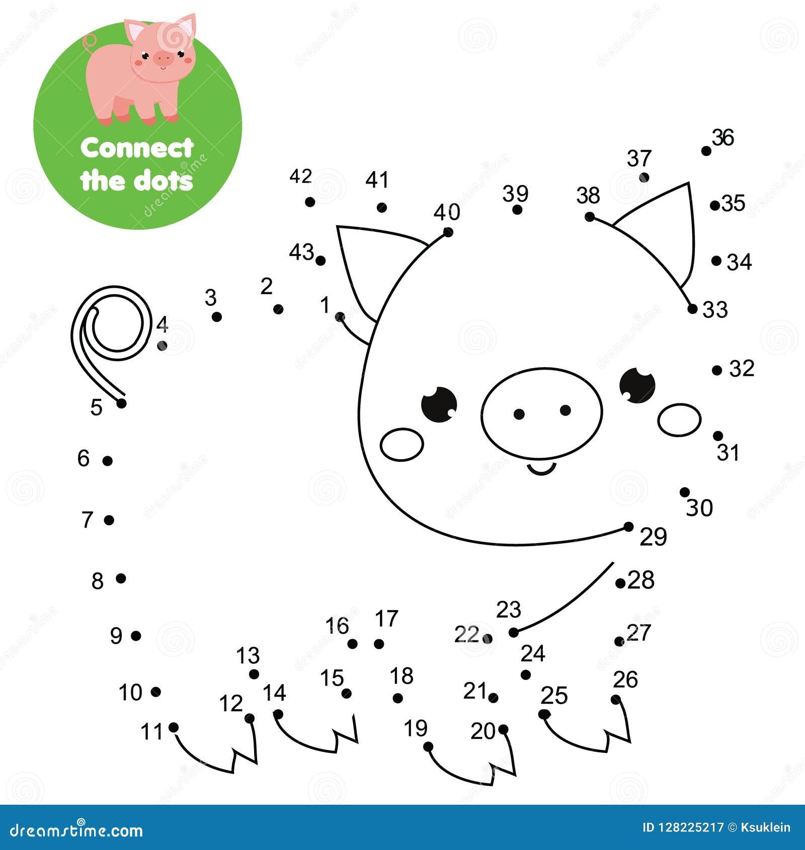Connect The Dots By Numbers Educational Game For Children And Kids Animals Theme Cartoon Pig Stock Vector Illustration Of Classes Kindergarten 128225217 Connect The Dots By Numbers Educational Game For Children And Kids Animals Theme Cartoon Pig Stock Vector Illustration Of Classes Kindergarten 128225217