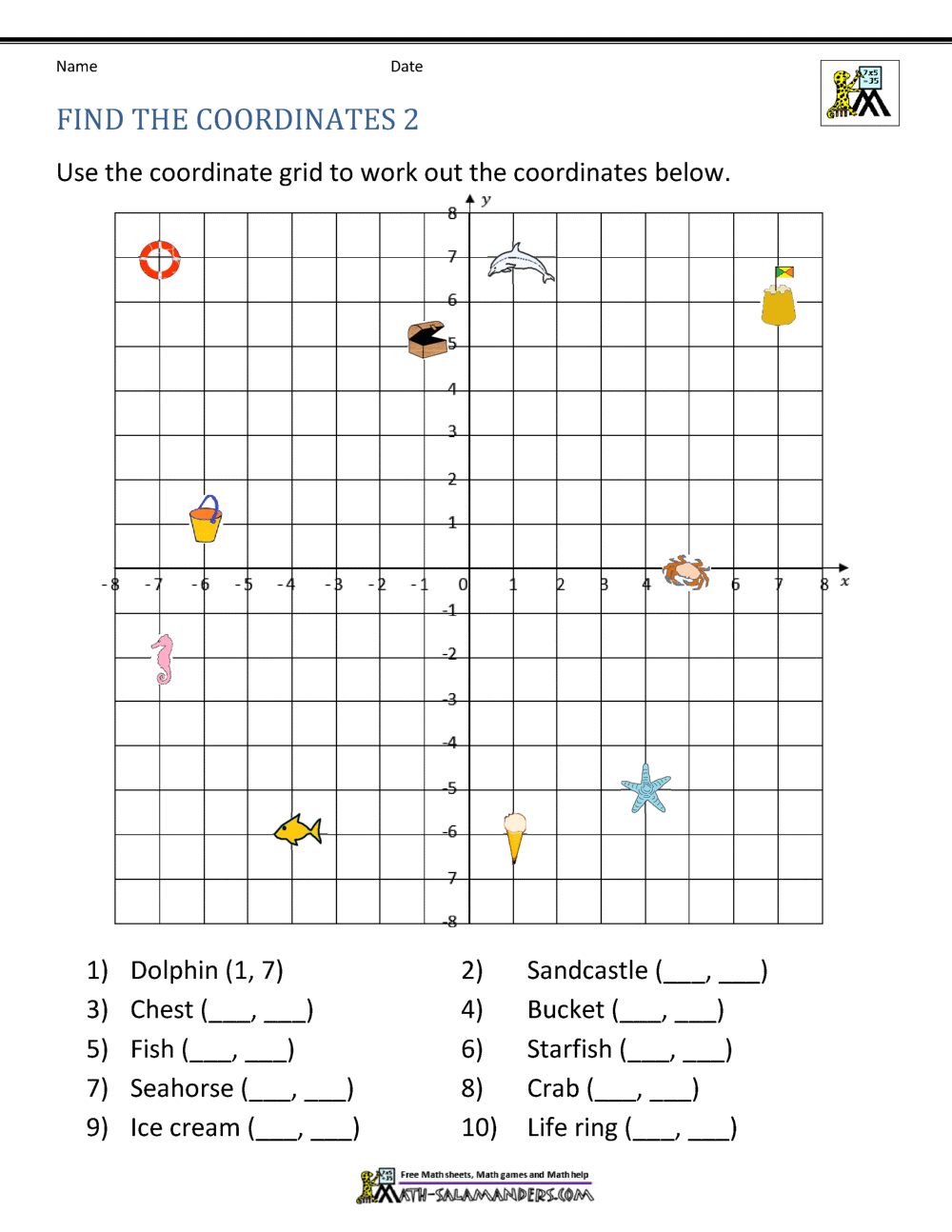 Coordinate Plane Worksheets 4 Quadrants Coordinate Plane Worksheets 4 Quadrants
