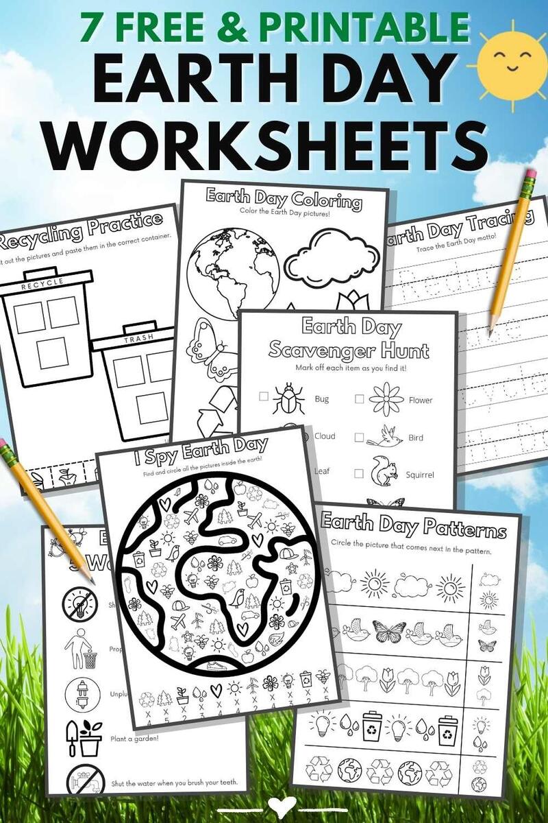 Free Printable Earth Day Worksheet