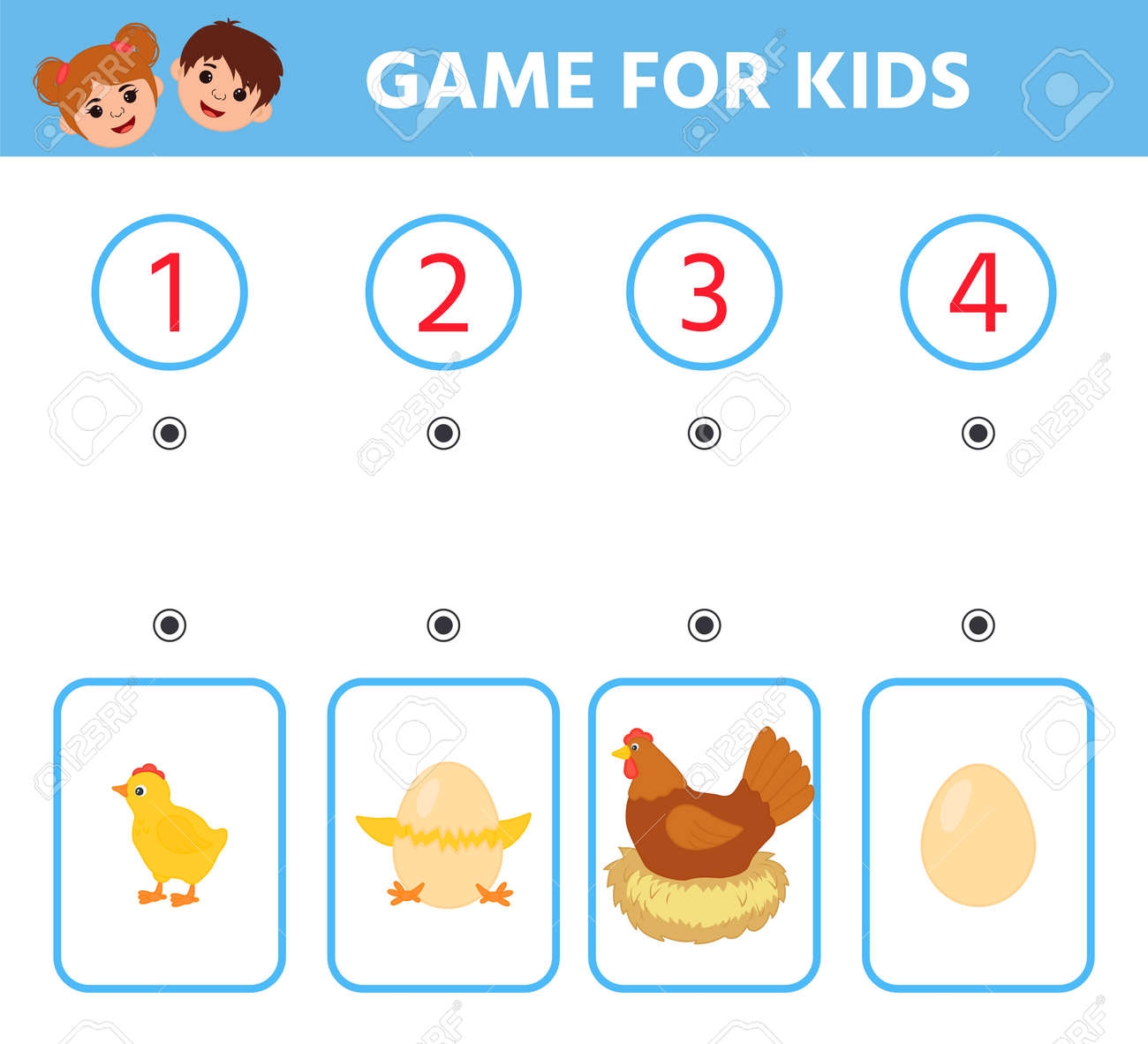 Education Logic Game For Preschool Kids Chicken Life Cycle Arrange In Order Printable Worksheet Children Funny Riddle Entertainment Ilustraciones Svg Vectoriales Clip Art Vectorizado Libre De Derechos Image 188867129 Life Cycle Of A Chicken Foldable Kids Spring Craft Activity A4 And 11x8 5 Inch PDF Digital Download Science Cut And Paste Etsy Hong Kong