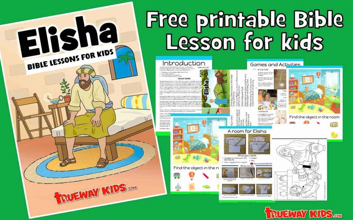 Elisha Bible Lesson For Kids Trueway Kids Elisha Bible Lesson For Kids Trueway Kids