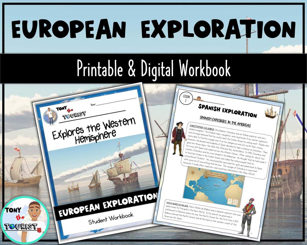European Exploration Informational Reading Passages Workbook With Reading Strategy Tasks Etsy European Exploration Informational Reading Passages Workbook With Reading Strategy Tasks Etsy