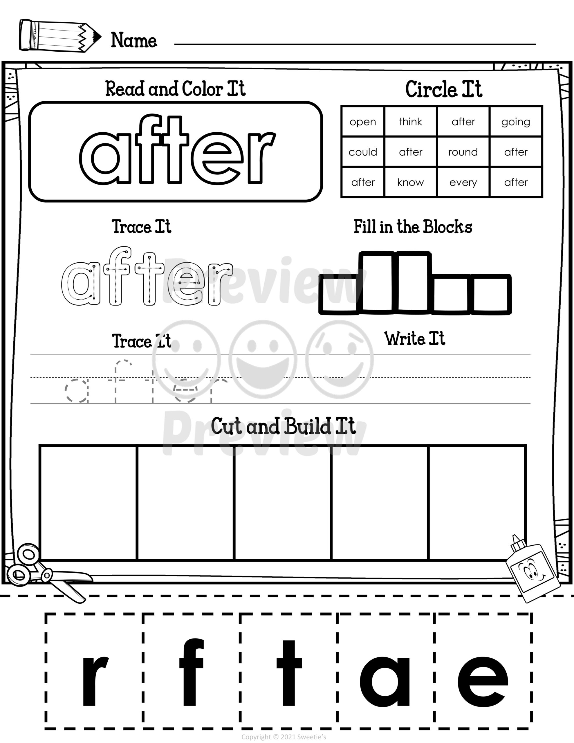 First Grade Sight Words Worksheets Made By Teachers First Grade Sight Words Worksheets Made By Teachers