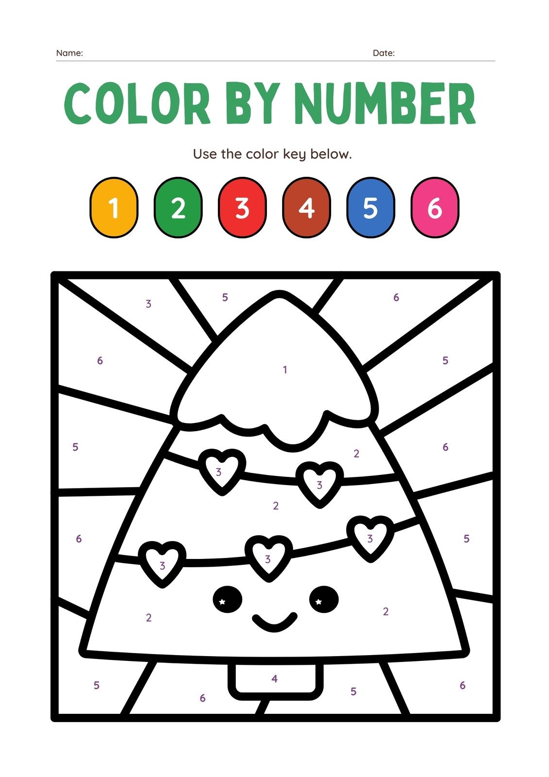 Page 5 Free Editable Christmas Worksheet Templates Canva