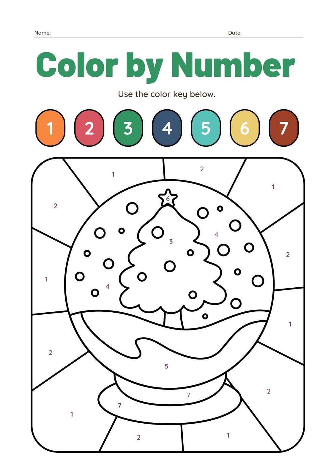 Free Editable Christmas Worksheet Templates Canva