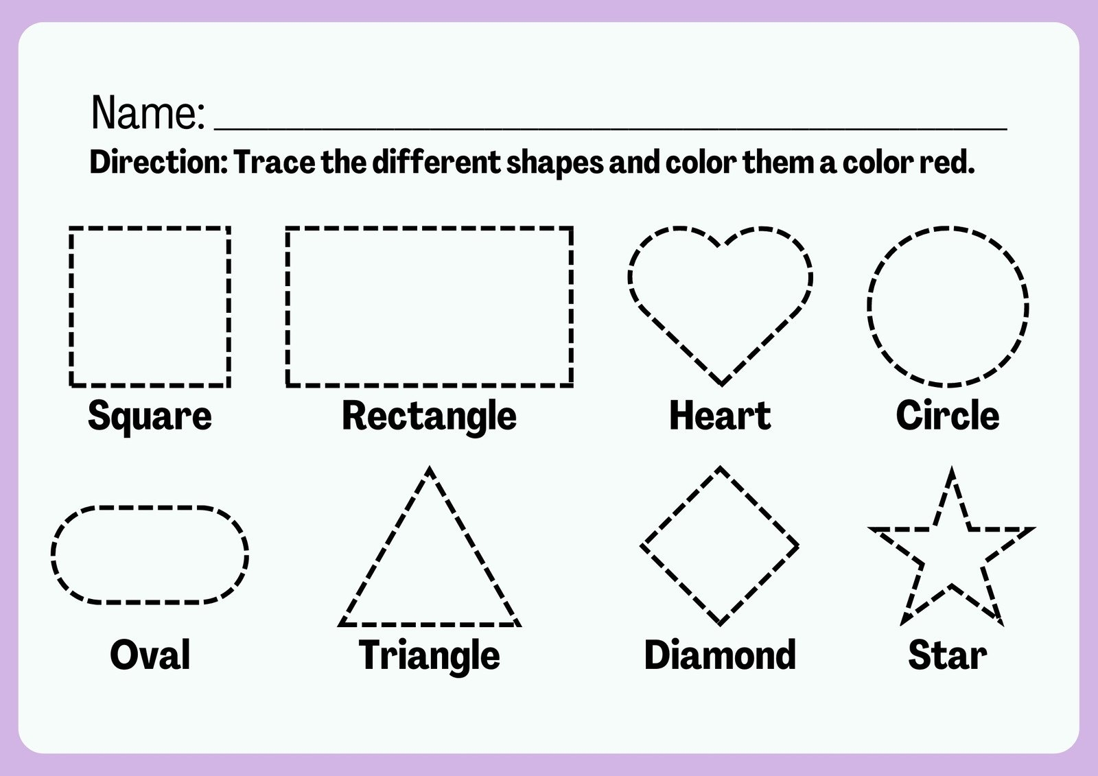 Free Editable Kindergarten Worksheets Canva