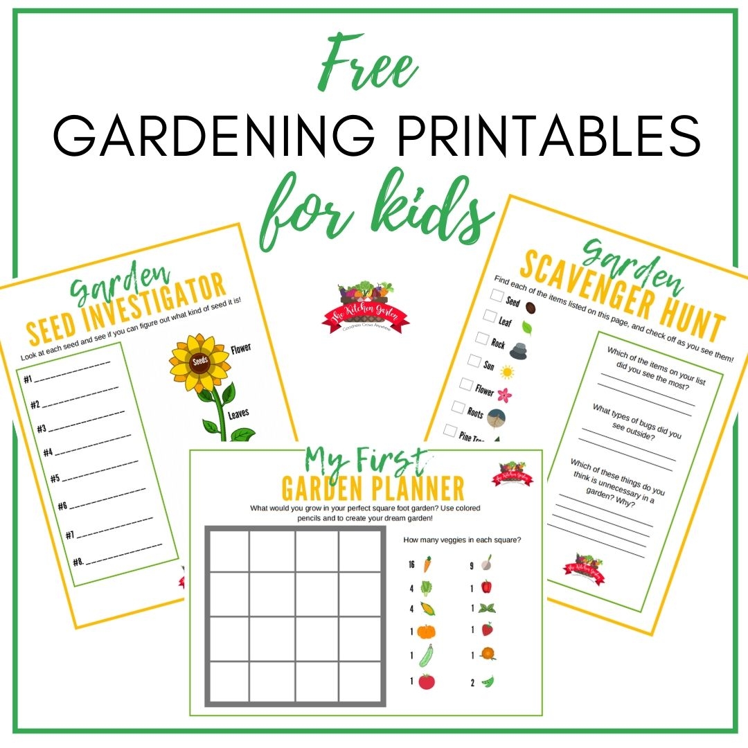 Free Kids Gardening Printables The Kitchen Garten G Is For Garden Activity Worksheets Free Printable Once Upon A Printable