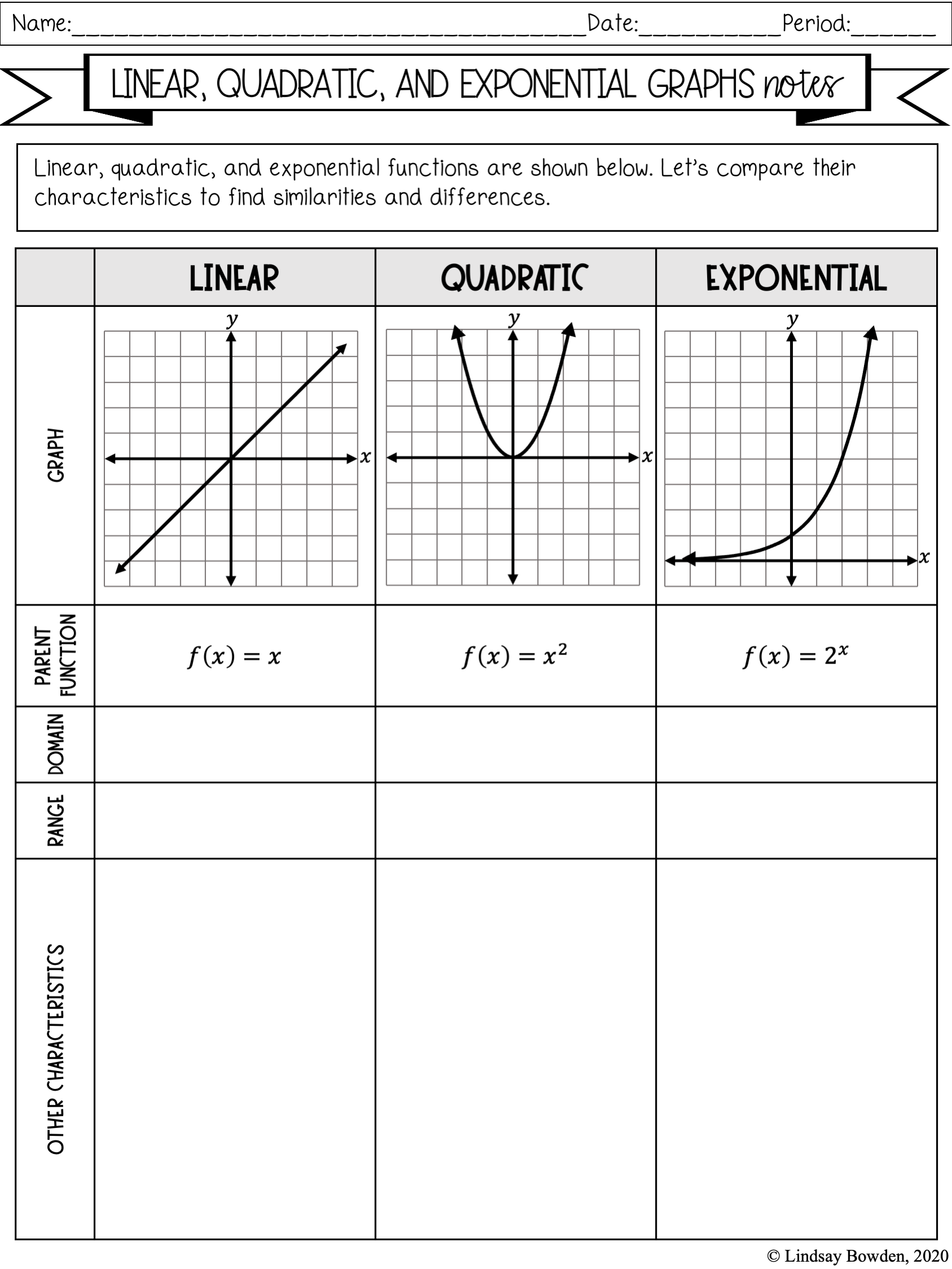 Free Linear And Exponential Functions Worksheet Download Free Linear And Exponential Functions Worksheet Png Images Free Worksheets On Clipart Library