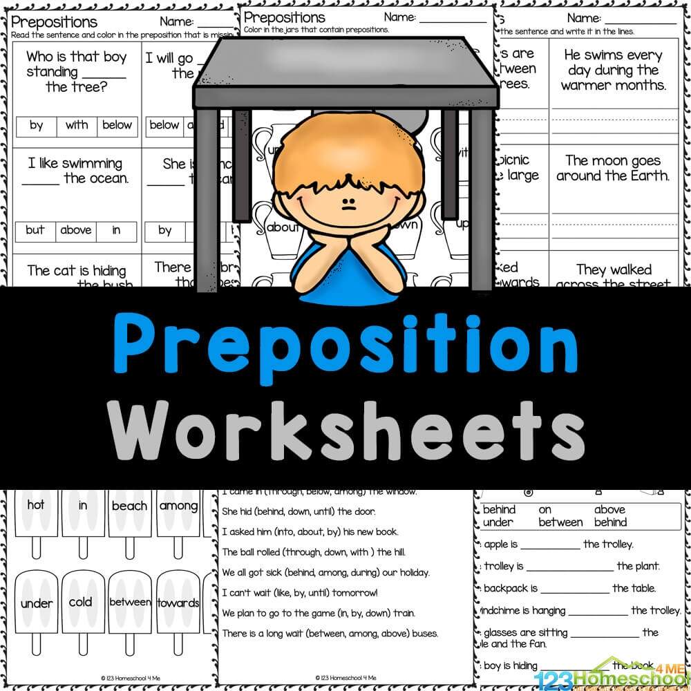 FREE Printable Preposition Exercises Worksheets Adverb Or Adjective Prepositional Phrases Online Exercise For Worksheets Library
