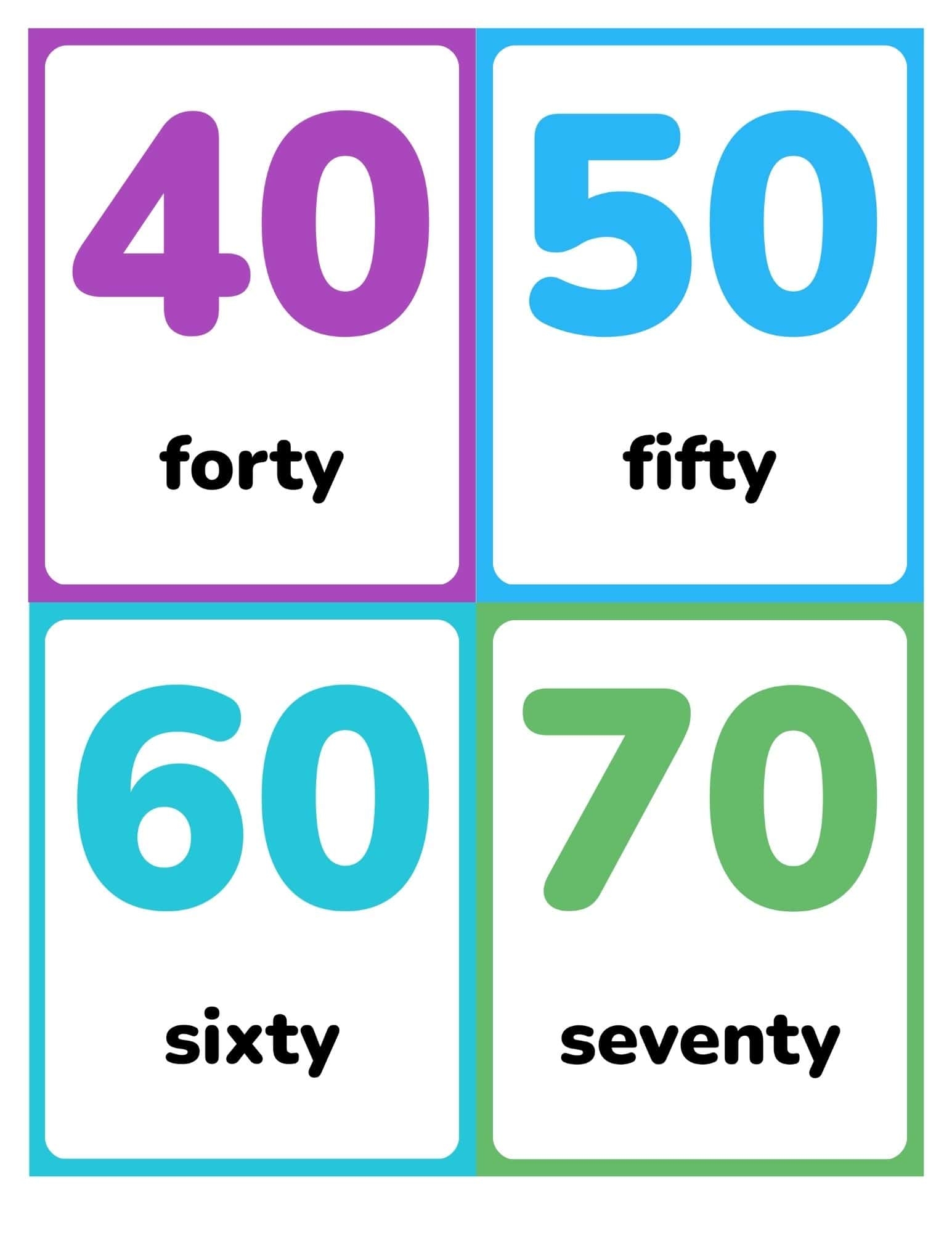 Free Printable Skip Counting Number Flashcards 0 100 By 10 S Free Printable Skip Counting Number Flashcards 0 100 By 10 S
