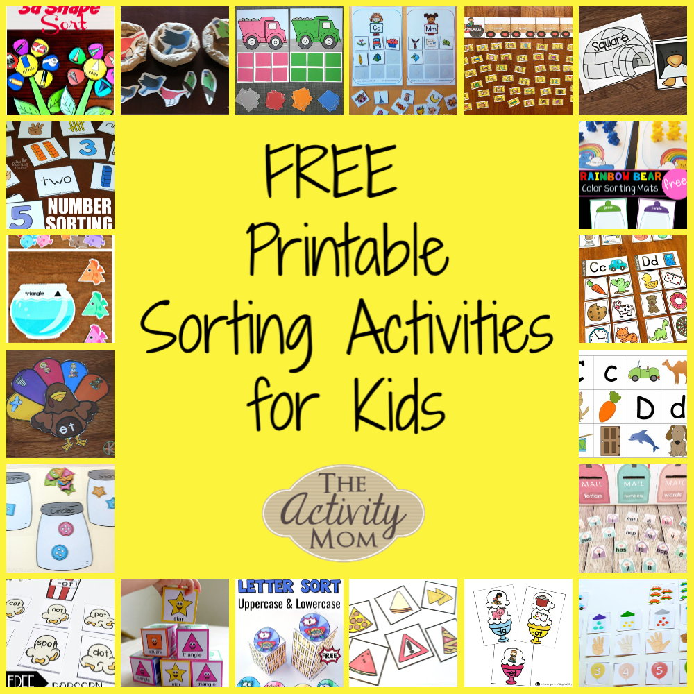 Free Printable Sorting Activities For Kids The Activity Mom Printable Animal Classification Carnivore Worksheets Activities For Grade 1 2 Made By Teachers