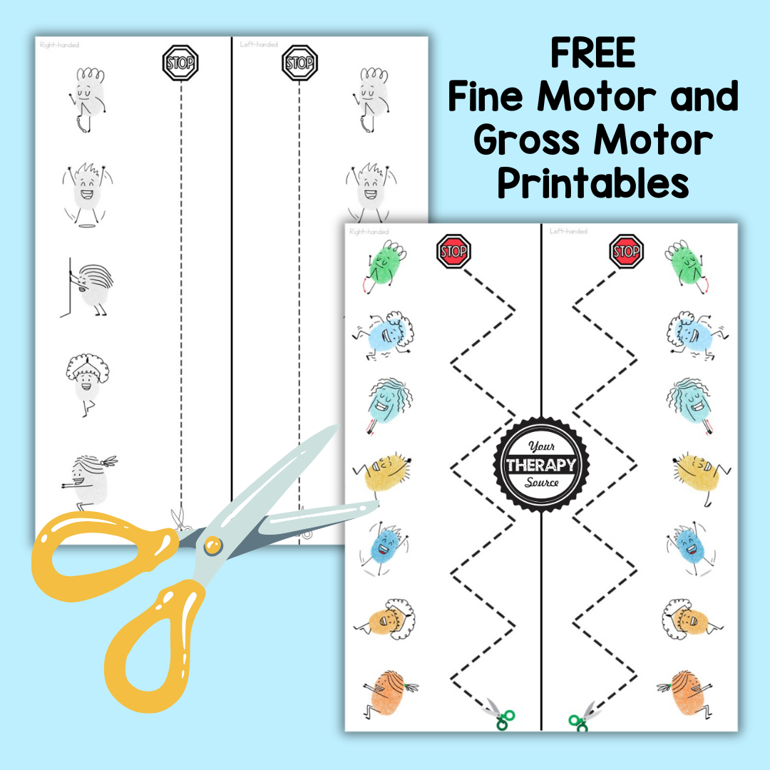 Free Scissor Practice Printable Your Therapy Source Free Scissor Practice Printable Your Therapy Source