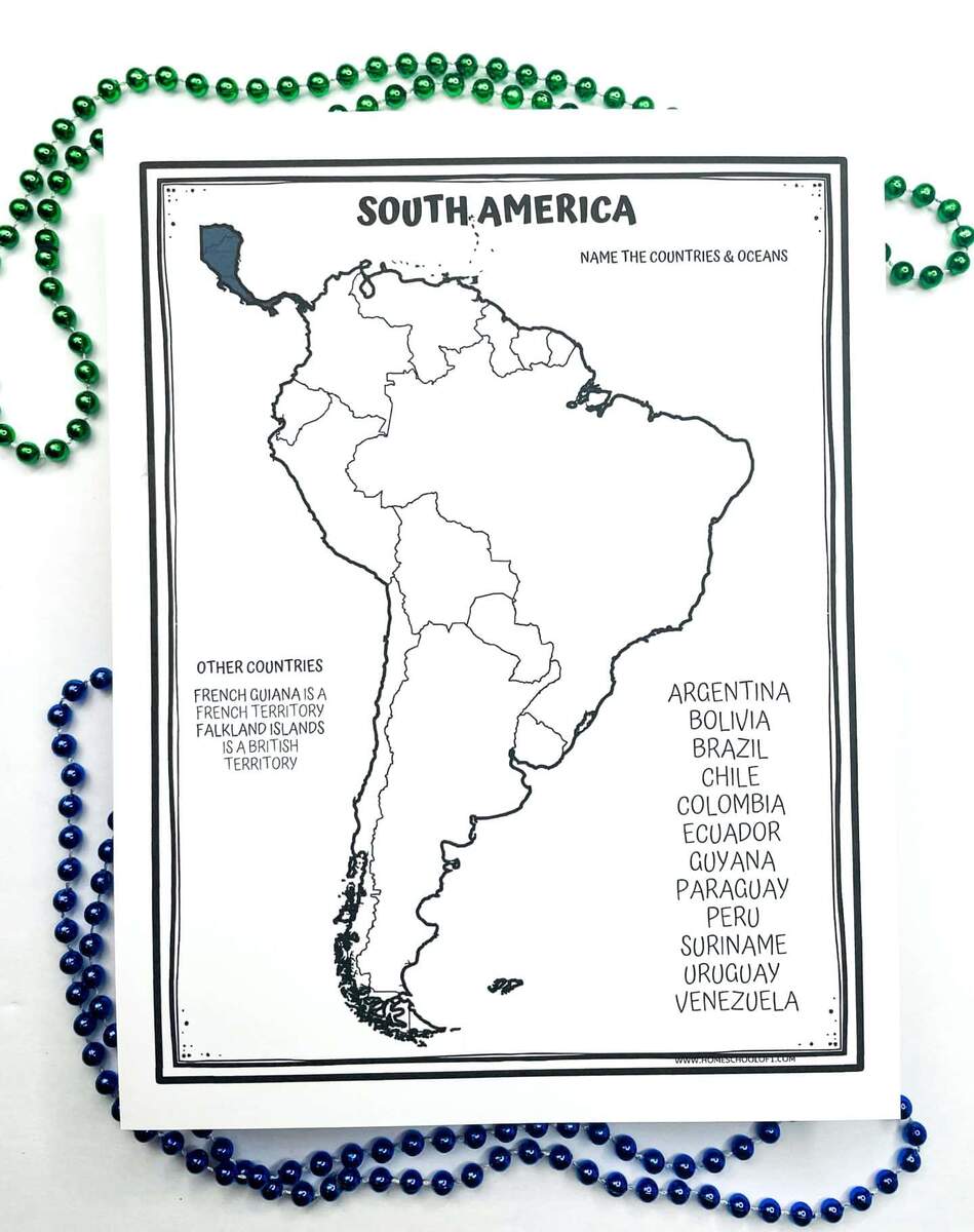 Free South America Worksheets For Kids Maps Flags Facts More Free South America Worksheets For Kids Maps Flags Facts More