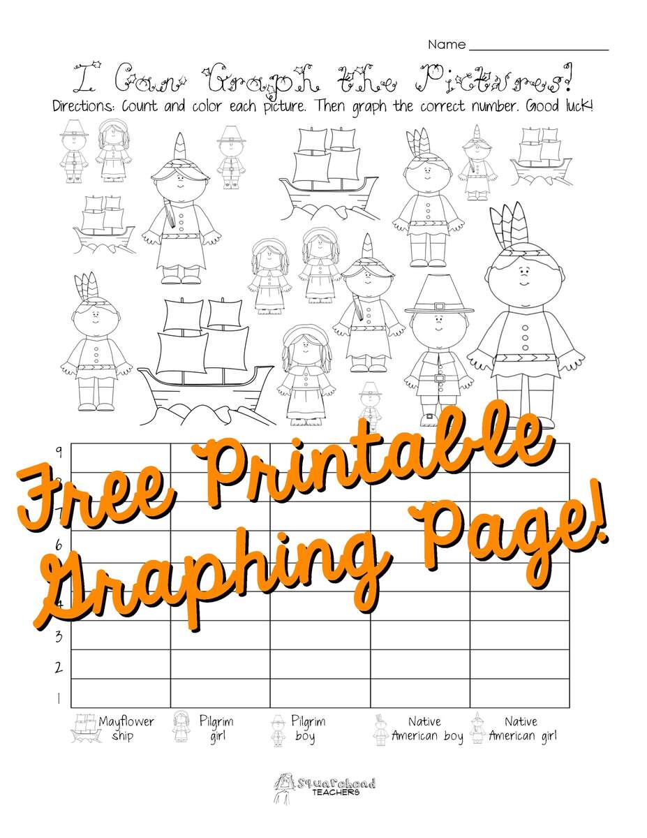Thanksgiving Find Tally Graph And Solve Math FREEBIE The Teacher Bag
