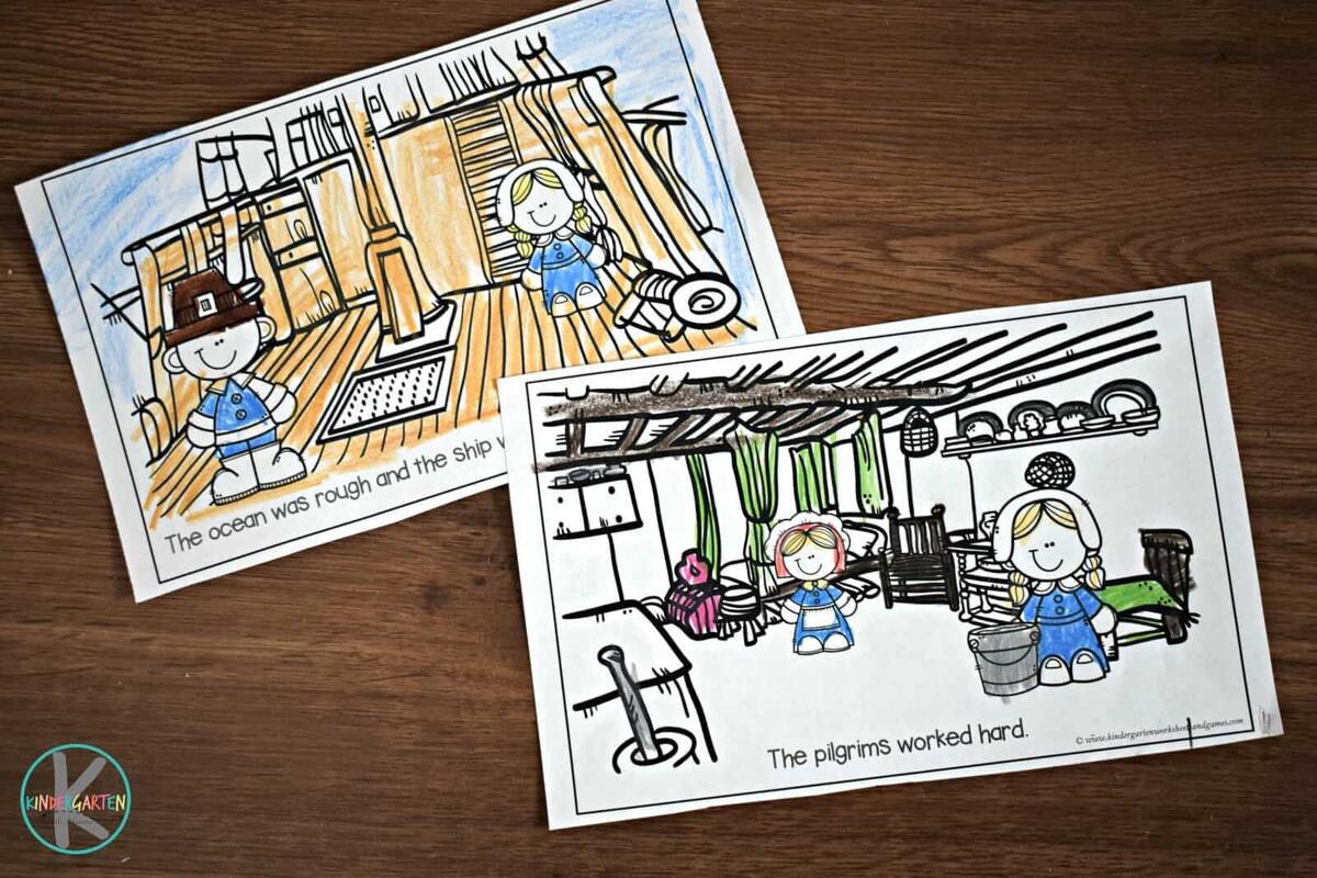 FREE The First Thanksgiving Book Printable FREE The First Thanksgiving Book Printable