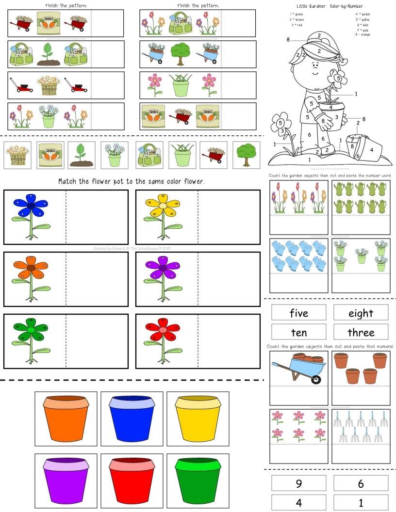 Garden Worksheets Activity Pack Made By Teachers Garden Worksheets Activity Pack Made By Teachers