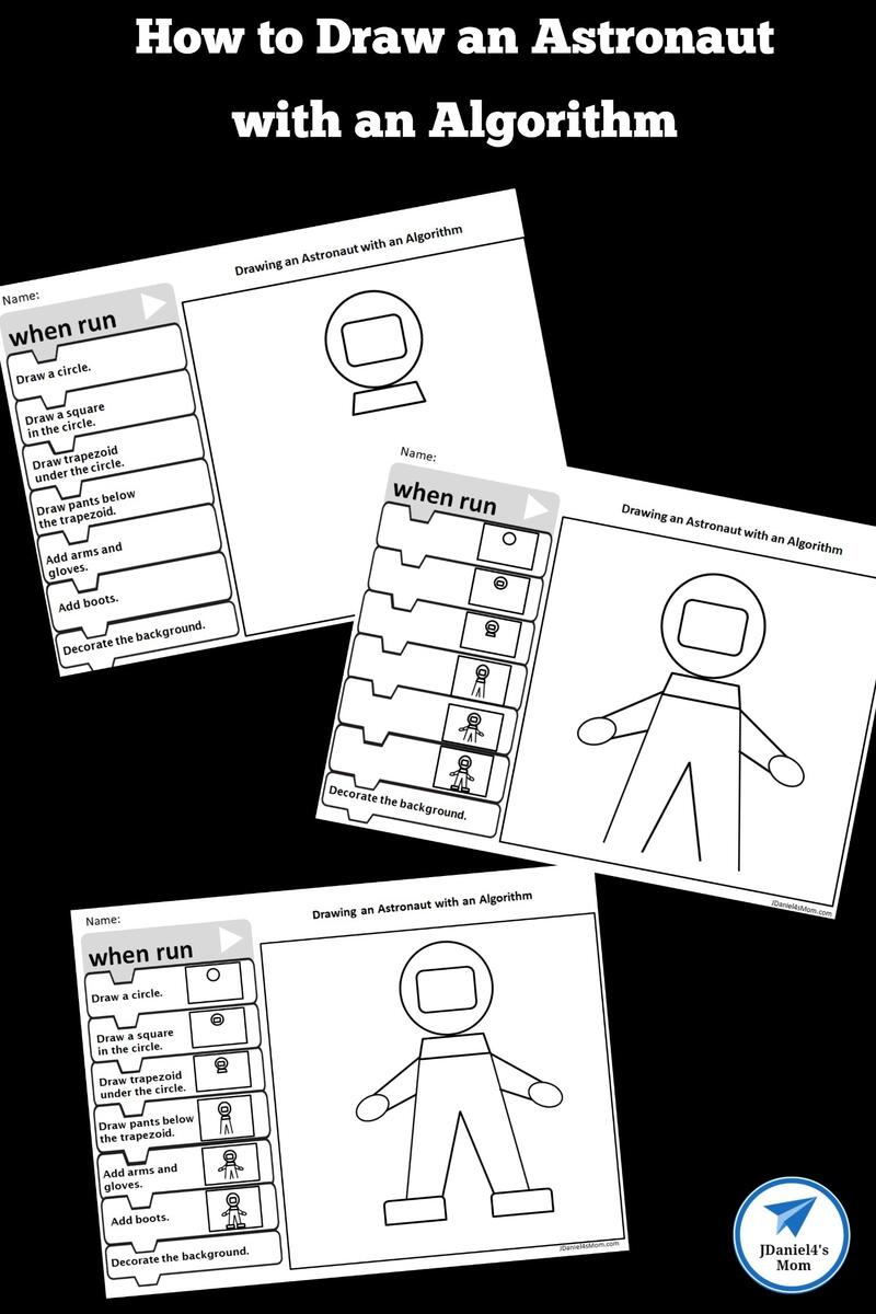 How To Draw An Astronaut With An Algorithm JDaniel4s Mom