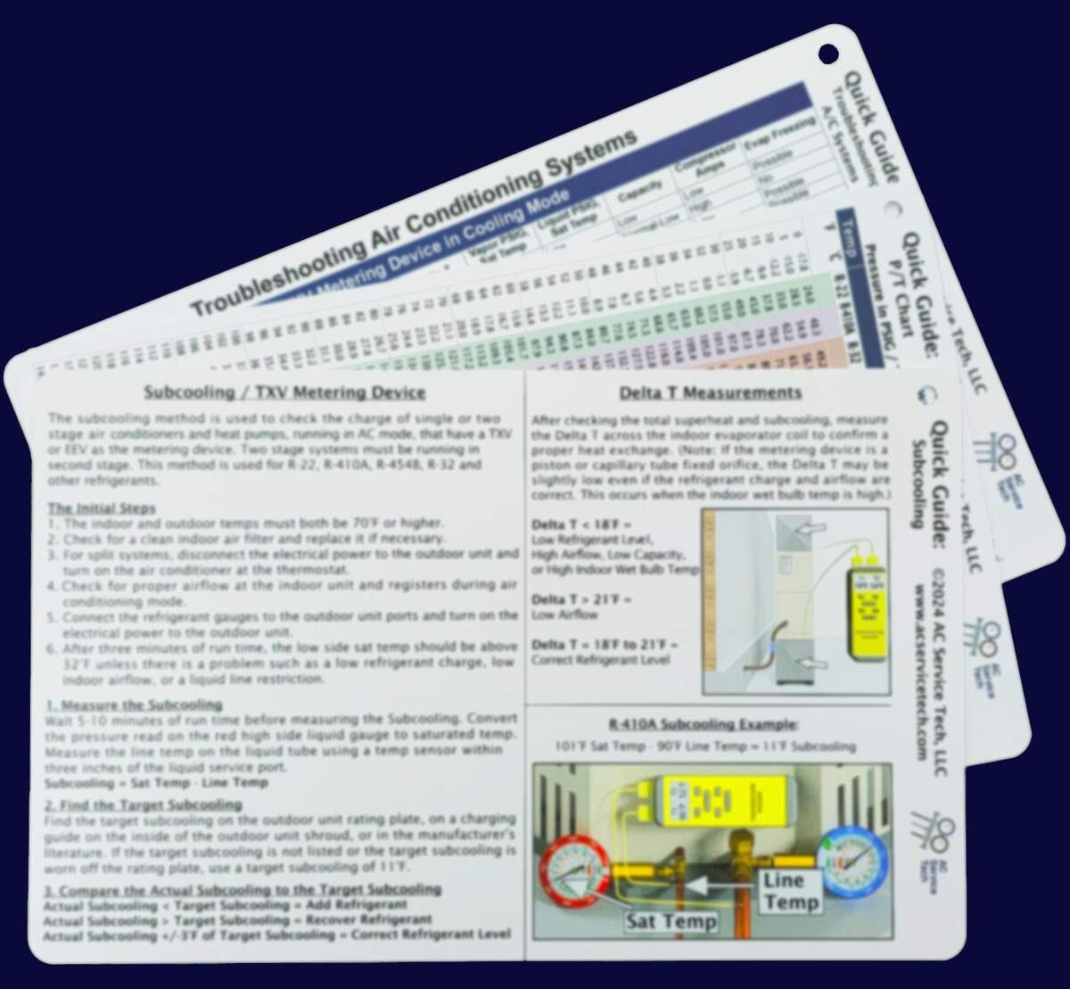 HVAC Quick Reference Cards For Refrigerant Charging And Troubleshooting Etsy HVAC Quick Reference Cards For Refrigerant Charging And Troubleshooting Etsy