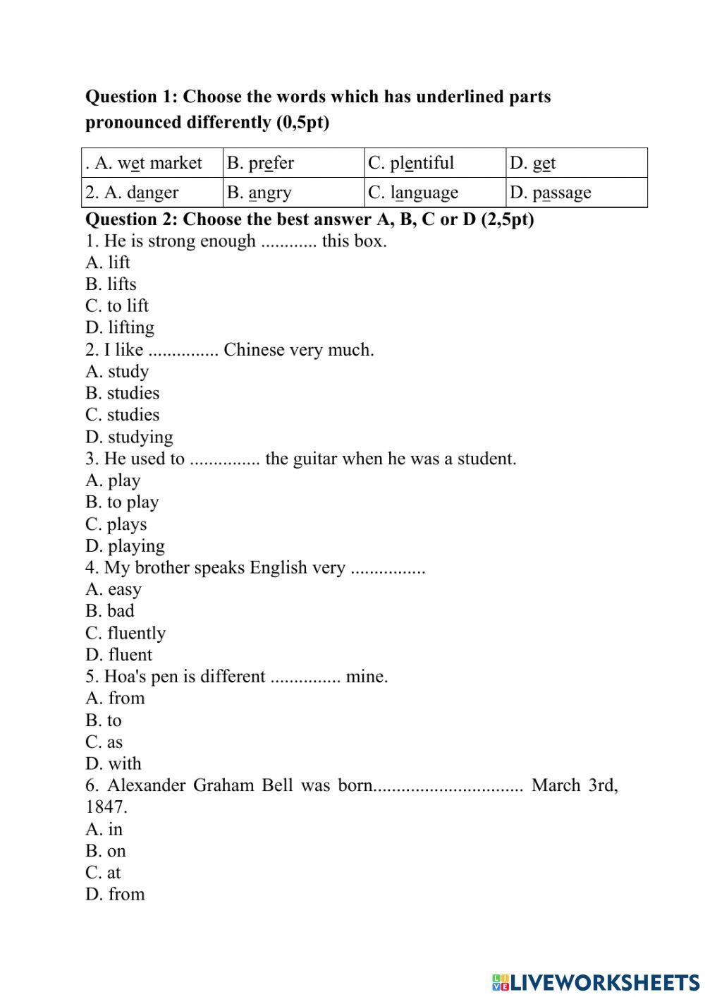 50 Sight Words Worksheets For 8th Grade On Quizizz Free Printable Worksheets Library