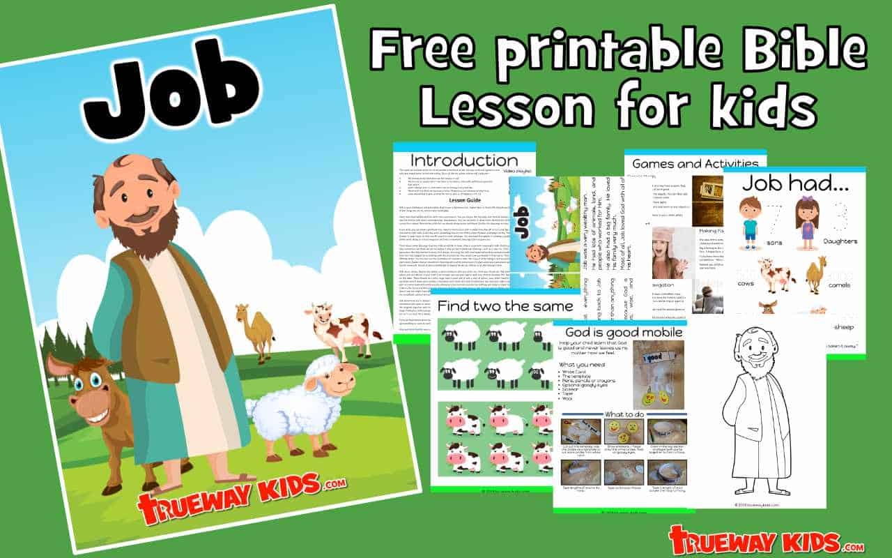 Job Bible Lessons For Kids Trueway Kids Job Bible Lessons For Kids Trueway Kids
