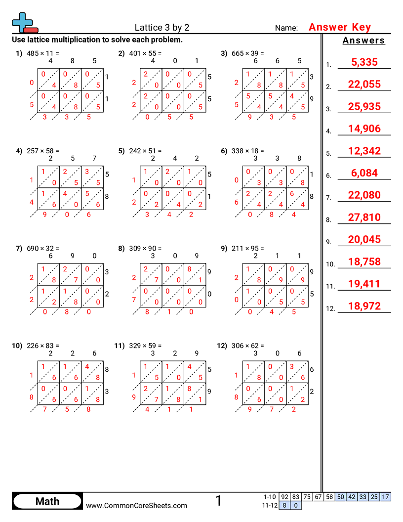 Free 2 Digit By 3 Digit Multiplication Worksheets Teach Prints