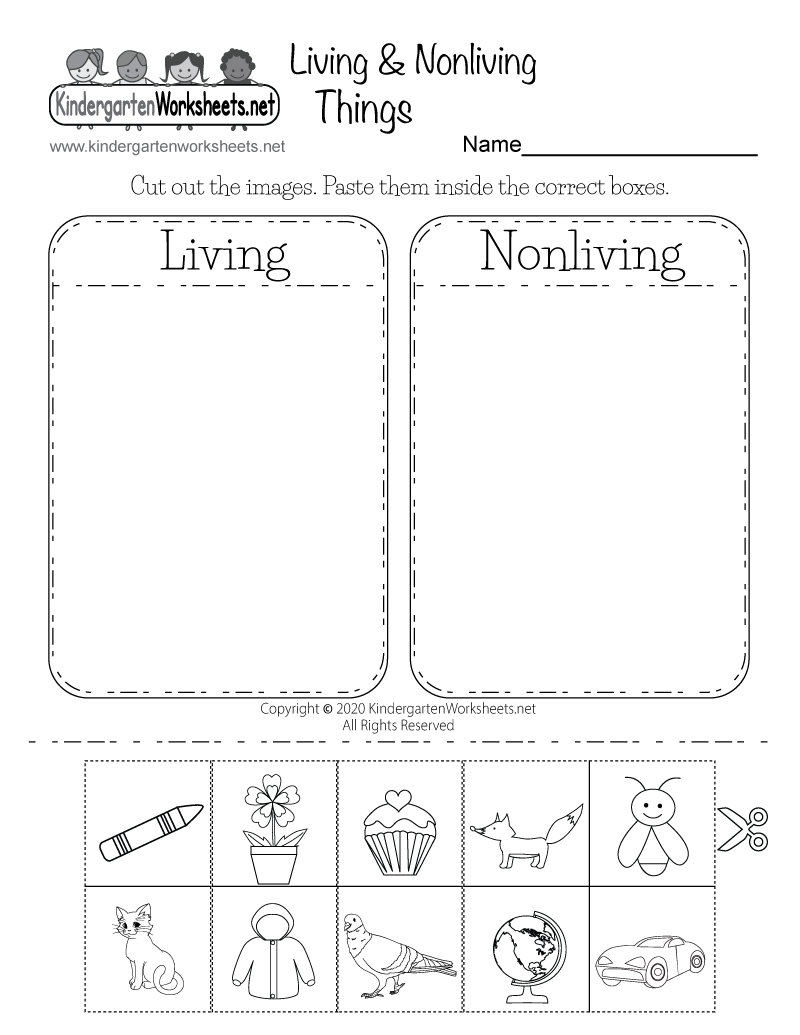 Living And Nonliving Things Worksheet Free Printable Digital PDF Landforms Earth Science Worksheet Free Printable Digital PDF