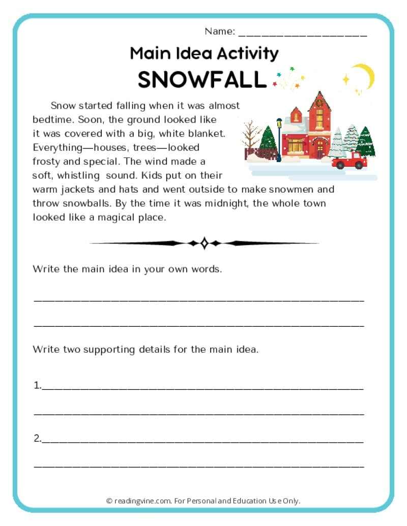 Main Idea Practice Pages For Beginners Reading Comprehension Worksheets Library Main Idea Practice Pages For Beginners Reading Comprehension Worksheets Library