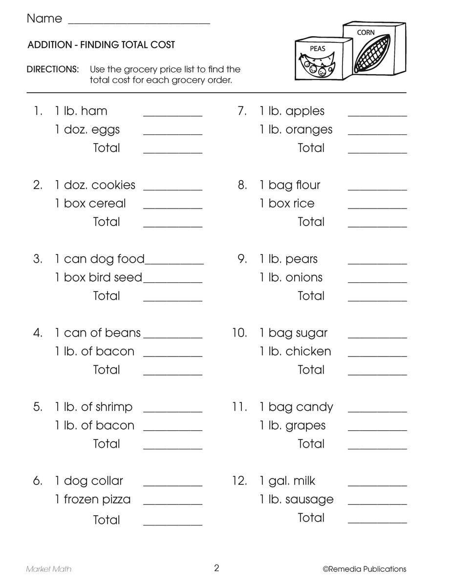 Free 5th Grade Math Worksheets Printable W Answers Mashup Math