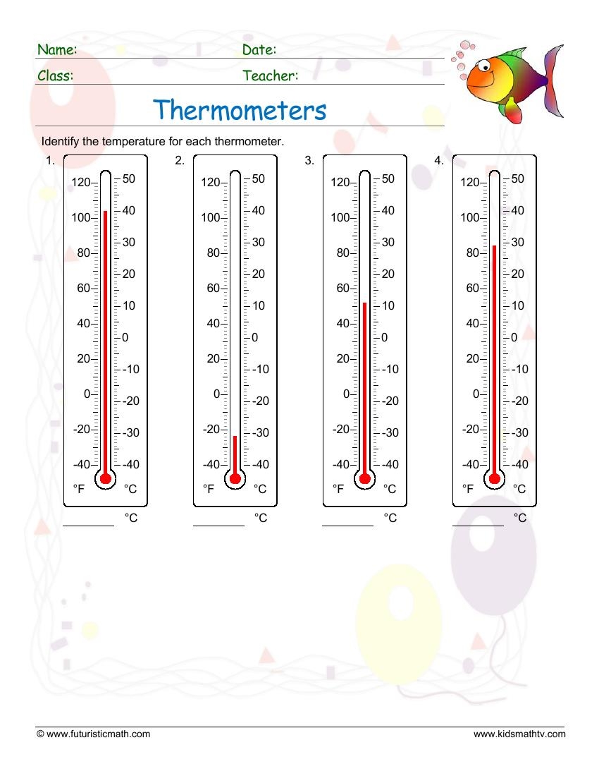 Measurement Math Worksheets Pdf Printable Math Champions Free Temperature Worksheets Thermometer Conversion