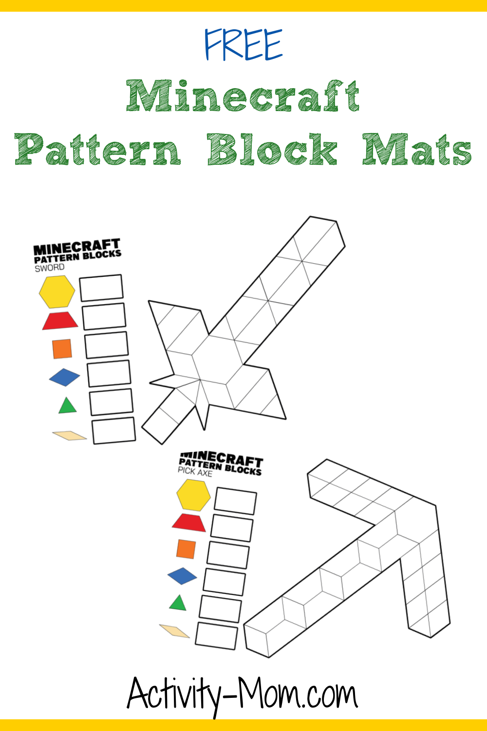 Minecraft No Prep Multiplication Pack For Fun Math Practice Royal Baloo