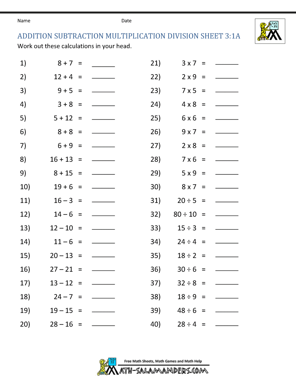 Multiplication Tables For Kids Extra Large Educational Math Posters Multiplication Division Addition Subtraction Educational Table Chart Posters For Kids Elementary Middle School Classroom 17 X 22 Inch Assorted Style 4 Pieces Time Table Chart Printable Math Worksheets Addition And Subtraction Homeschool Instant Download With Answers Etsy
